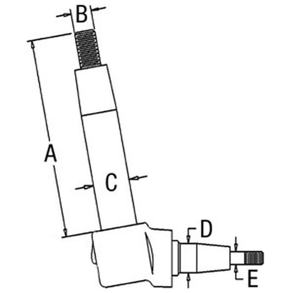 Aftermarket Universal Spindle A36534 - main